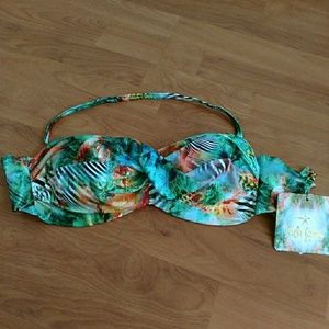 Luli Fama Miami Nice underwire push-up bandeau